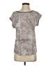 Express 100% Polyester Gray Short Sleeve Top Size XS - photo 1