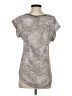Express 100% Polyester Gray Short Sleeve Top Size XS - photo 2