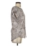 Express 100% Polyester Gray Short Sleeve Top Size XS - photo 4