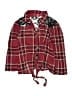 Bongo 100% Polyester Burgundy Red Long Sleeve Blouse Size XL (kids) - photo 1