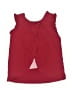 Hartstrings Stars Burgundy Sleeveless Blouse Size 6 - photo 2