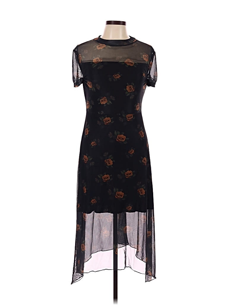 Pre-owned Assorted Brands Cocktail Dress In Black