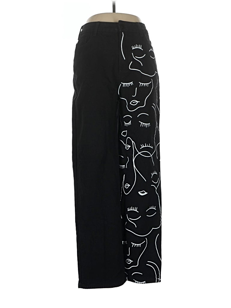 Pre-owned Shein Jeans In Black