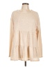 First Love Tan Long Sleeve Turtleneck Size L - photo 1