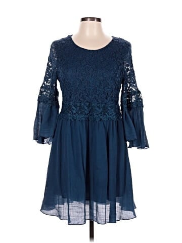 Indigo Soul Cocktail Dress (view 1)