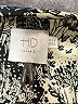 HD in Paris 100% Polyester Animal Print Silver 3/4 Sleeve Blouse Size 2 - photo 7