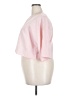 Zanzea Collection 100% Polyester Pink Short Sleeve Top Size XXL - photo 5