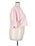 Zanzea Collection 100% Polyester Pink Short Sleeve Top Size XXL - photo 4