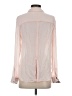 Holding Horses Color Block Pink Long Sleeve Button-Down Shirt Size XS - photo 2