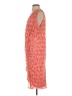 Phase Eight Print Orange Pink Cocktail Dress Size S - photo 5