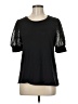 Les Amis Black Short Sleeve Top Size M - photo 1