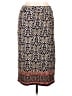 Gilli Aztec Or Tribal Print Paisley Blue Casual Skirt Size L - photo 1
