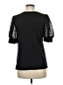 Les Amis Black Short Sleeve Top Size M - photo 2