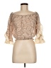 Venus Tan 3/4 Sleeve Blouse Size M - photo 1