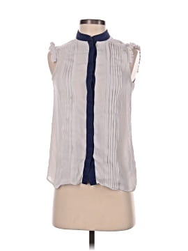 Chelsea Flower Sleeveless Silk Top