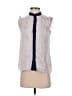 Chelsea Flower 100% Silk Ivory Blouse Size S - photo 1