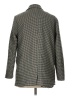 Adrianna Papell Houndstooth Gray Blazer Size L - photo 2