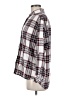 Barbour 100% Cotton Plaid Silver Long Sleeve Blouse Size 6 - photo 5