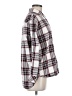 Barbour 100% Cotton Plaid Silver Long Sleeve Blouse Size 6 - photo 4
