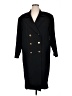 Donna Ricco 100% Wool Black Wool Coat Size 14W - photo 1