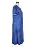 Unbranded 100% Polyester Blue Casual Dress Size M - photo 4