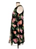 Calvin Klein 100% Polyester Floral Multi Color Black Casual Dress Size 10 - photo 5