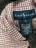Ralph Lauren Checkered-gingham Ivory Long Sleeve Button-Down Shirt Size 6 - photo 3
