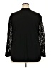 Kasper Black Long Sleeve Blouse Size 2X - photo 2