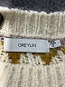 Greylin Chevron-herringbone Ivory Pullover Sweater Size XS - photo 7