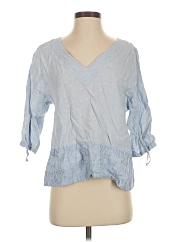 Poetry 3/4 Sleeve Blouse (view 1)