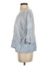 Poetry Blue 3/4 Sleeve Blouse Size S (estimated) - photo 5