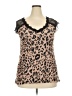 Assorted Brands Brown Sleeveless Blouse Size 4X - photo 1