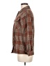 Narces Plaid Brown Long Sleeve Button-Down Shirt Size M - photo 5