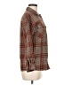 Narces Plaid Brown Long Sleeve Button-Down Shirt Size M - photo 4