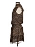 1.State 100% Polyester Animal Print Brown Cocktail Dress Size M - photo 5