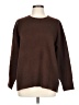 Unbranded Solid Brown Pullover Sweater Size L - photo 1