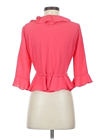 Topshop 3/4 Sleeve Blouse (view 2)