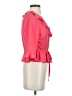 Topshop 100% Polyester Pink 3/4 Sleeve Blouse Size 6 - photo 4
