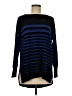 Caslon Stripes Black Blue Pullover Sweater Size M - photo 1