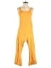 Everlane 100% Linen Solid Yellow Jumpsuit Size 2 (petite) - photo 1