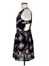Topshop Graphic Black Cocktail Dress Size 8 - photo 5