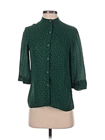 Gemma 3/4 Sleeve Silk Top (view 1)