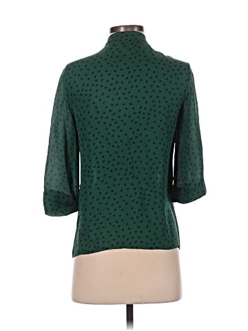 Gemma 3/4 Sleeve Silk Top (view 2)
