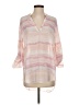 Truself 100% Polyester Pink 3/4 Sleeve Blouse Size S - photo 1