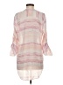 Truself 100% Polyester Pink 3/4 Sleeve Blouse Size S - photo 2