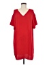 Babaton Solid Red Casual Dress Size M - photo 1