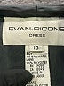 Evan Picone 100% Polyester Black Sleeveless Blouse Size 10 - photo 7