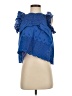 Ulla Johnson 100% Cotton Blue Sleeveless Blouse Size 2 - photo 1