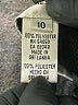 Evan Picone 100% Polyester Solid Black Dress Pants Size 10 - photo 8