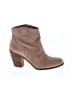 Vince Camuto 100% Leather Tan Ankle Boots Size 9 - photo 1